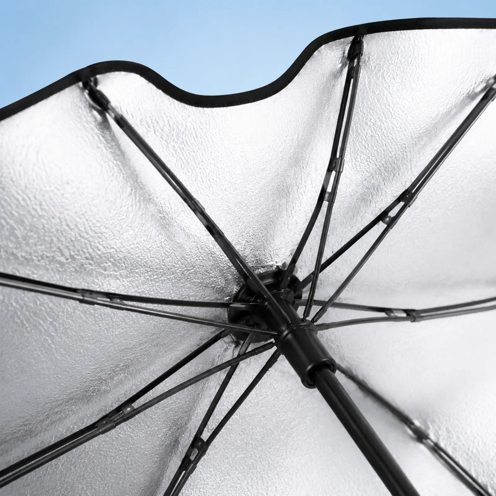 Detalle de Parasol paraguas para auto